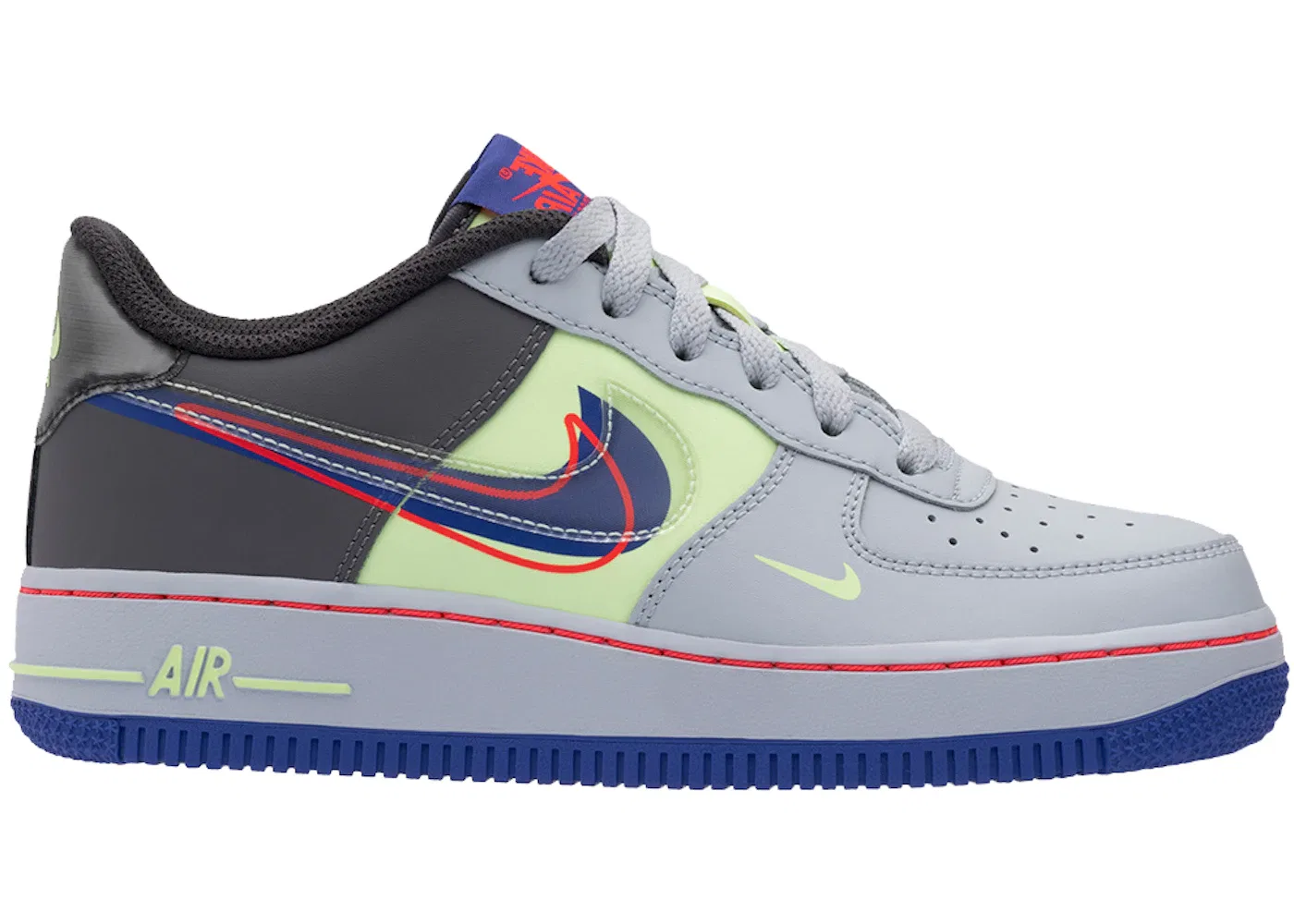 Детские кроссовки Lifestyle Nike Air Force 1 Low, Pure Platinum/Rush Violet