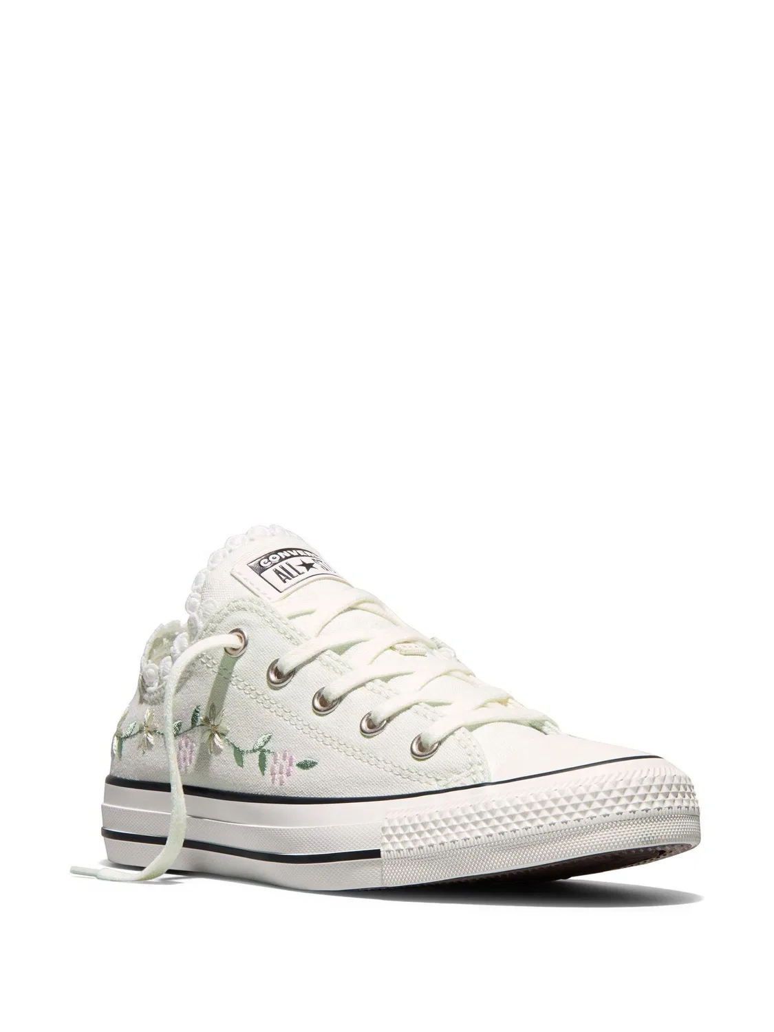 Кроссовки с цветочной вышивкой Chuck Taylor Converse, белый — фото 3