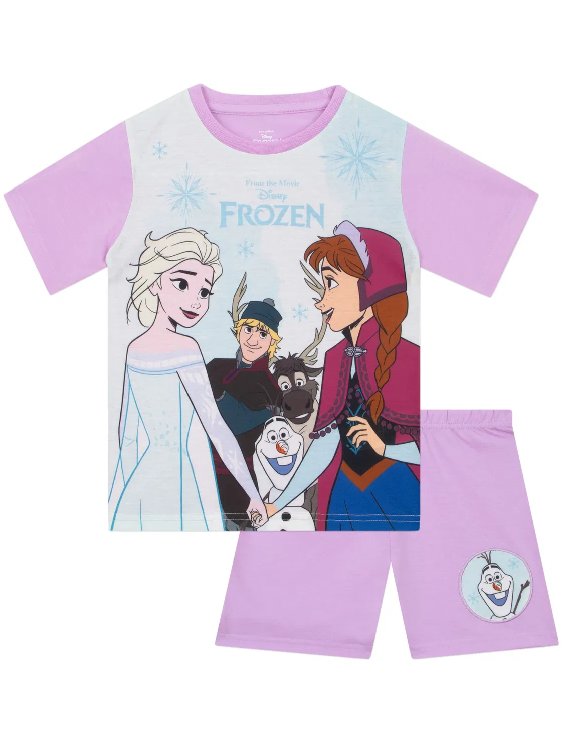 Пижама детская Disney Frozen, модель Elsa Character, фиолетовый