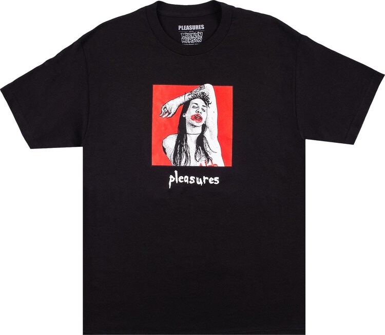 

Футболка Pleasures Suffer T-Shirt 'Black', черный