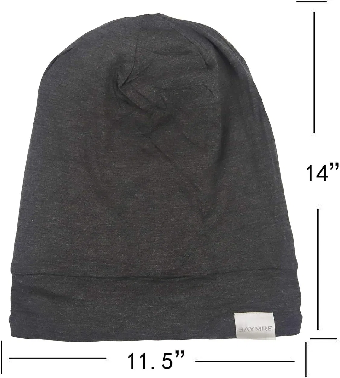 Шапочка для душа Satin Lined Cap, XL, SAYMRE, Grey Dark — фото 2