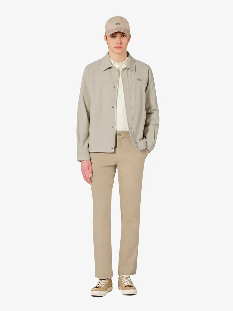 Чиносы из двойной ткани LACOSTE, Beige — фото 4