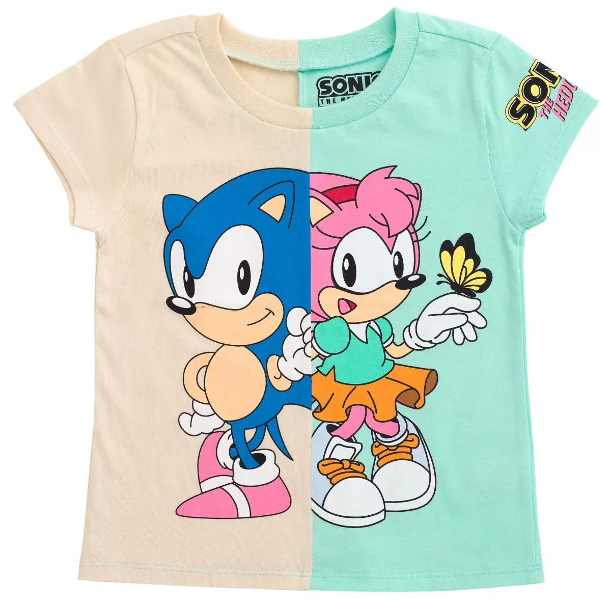 Детский комплект футболок с принтом SEGA Sonic the Hedgehog Set, Multicolor — фото 4