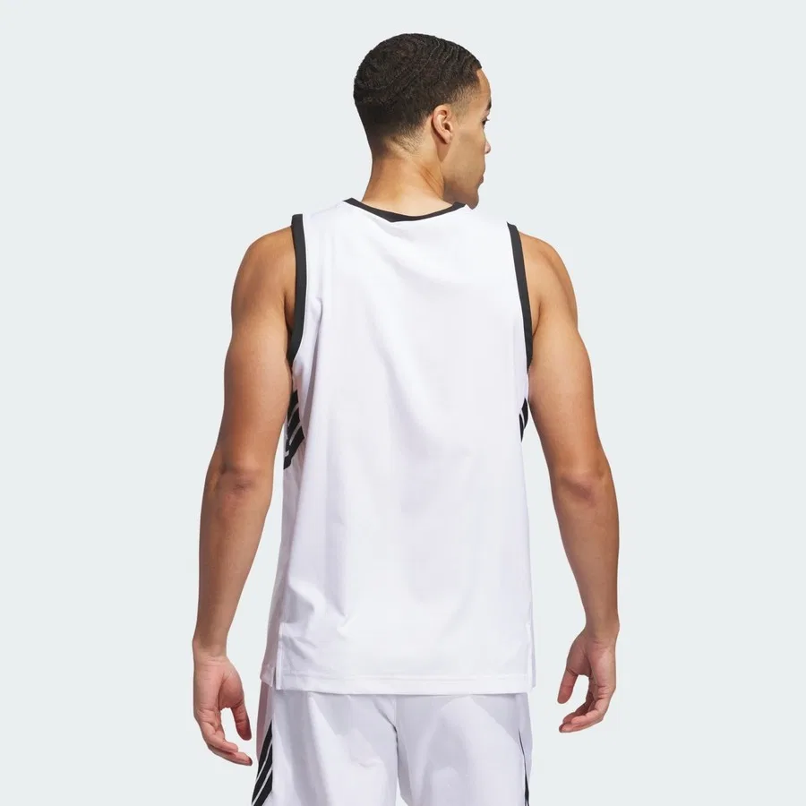 Футболка без рукавов с принтом Crazy Lite Jersey adidas, Синий — фото 2