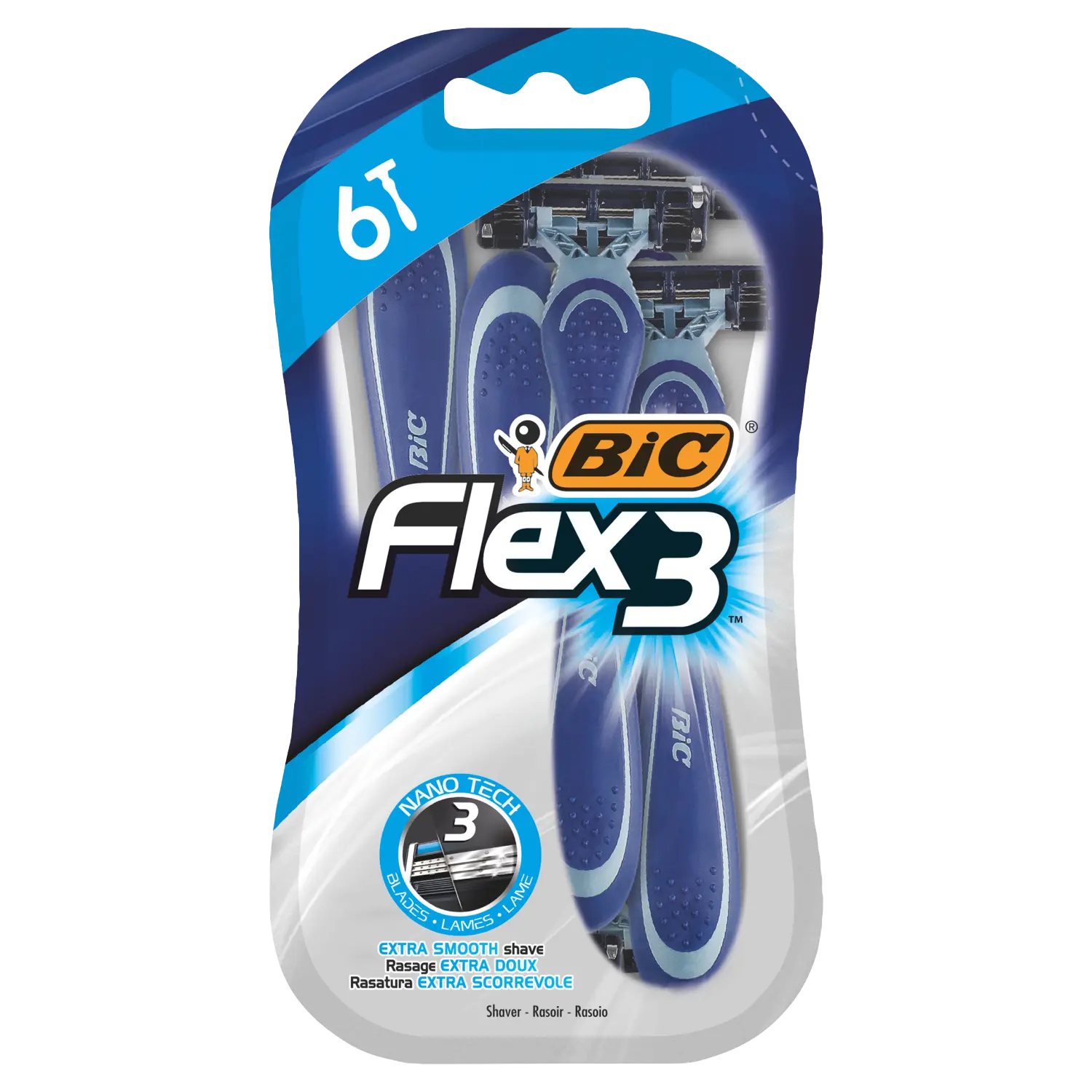 

Bic Flex3 бритва, 6 шт/1 упаковка