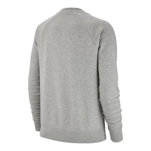 Мужской свитшот с флисом Nike Essentials Crew Flc Hbr, Цвет Grau — фото 2