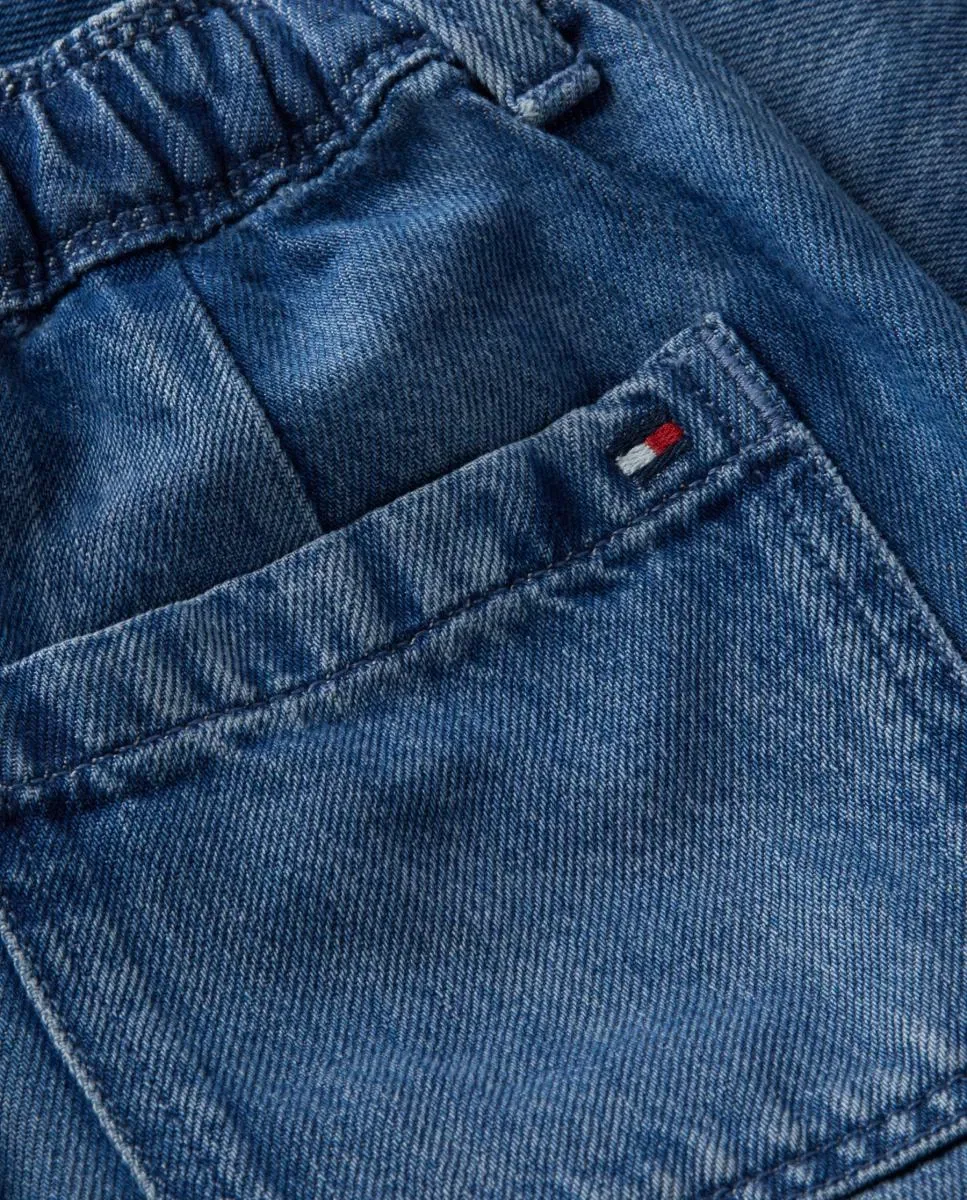 Детские джинсы для мальчиков свободного кроя Tommy Hilfiger, Azul — фото 3