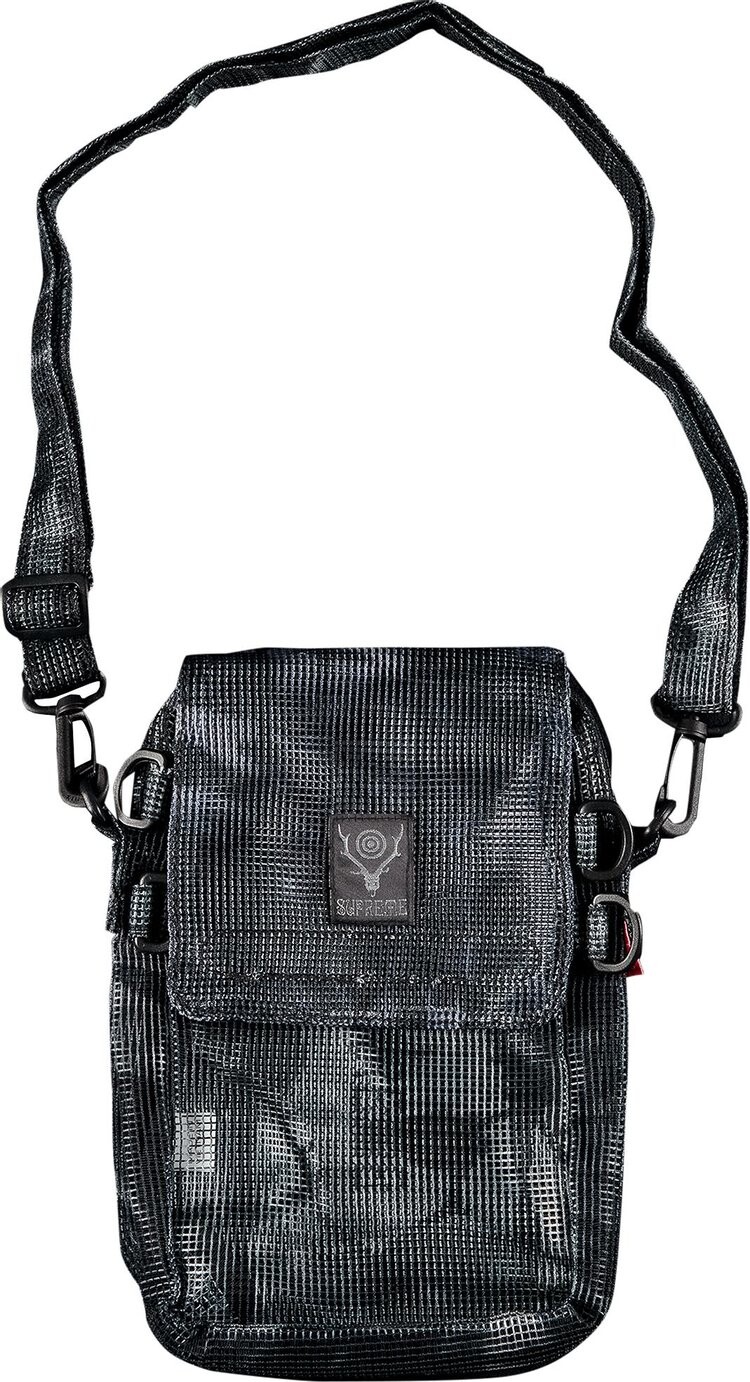 

Сумка Supreme x SOUTH2 WEST8 Heavy Mesh Game Bag Black, черный
