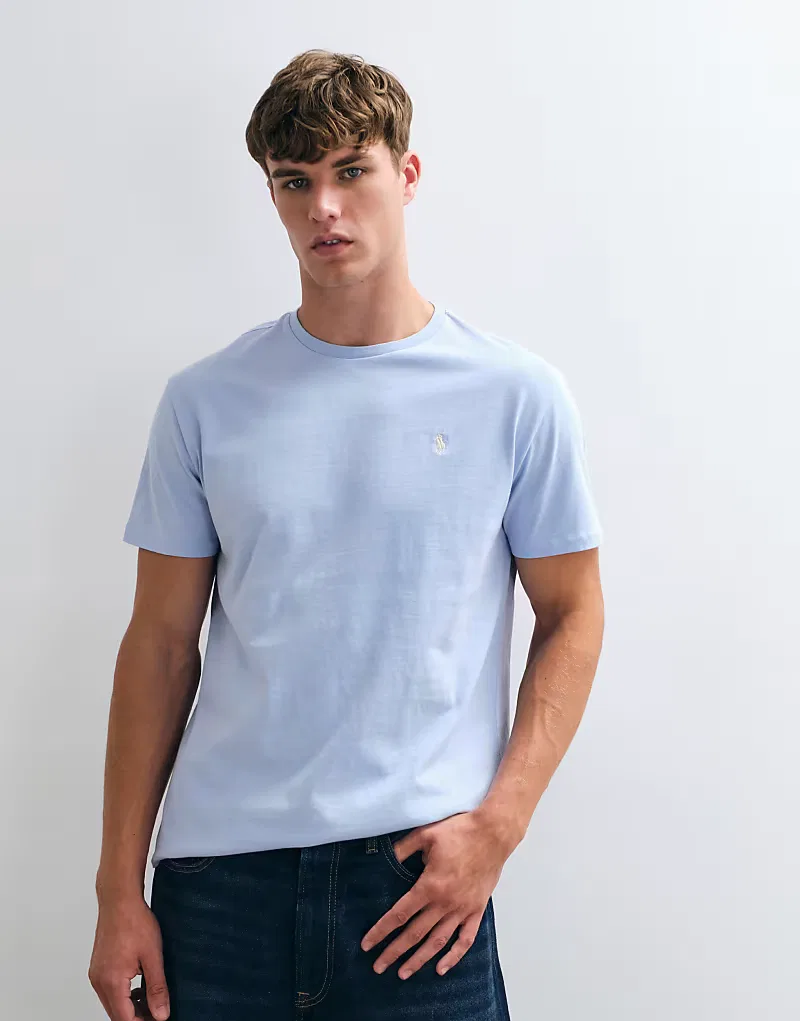 Классическая футболка Polo Ralph Lauren с логотипом Icon, синий