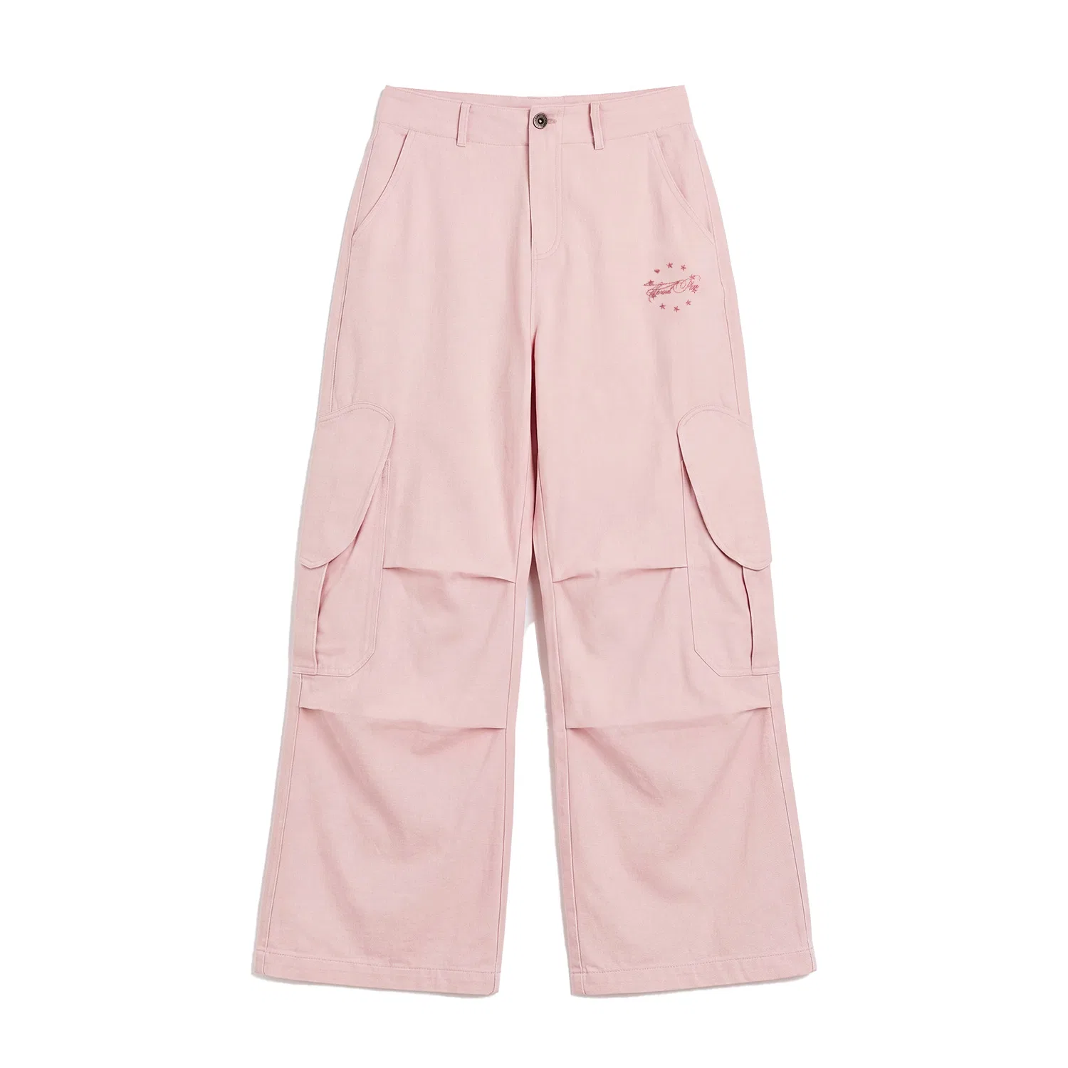 Детские карго-брюки свободного кроя с широкими штанинами Cargo Pants, NSTNEW START, Black — фото 3