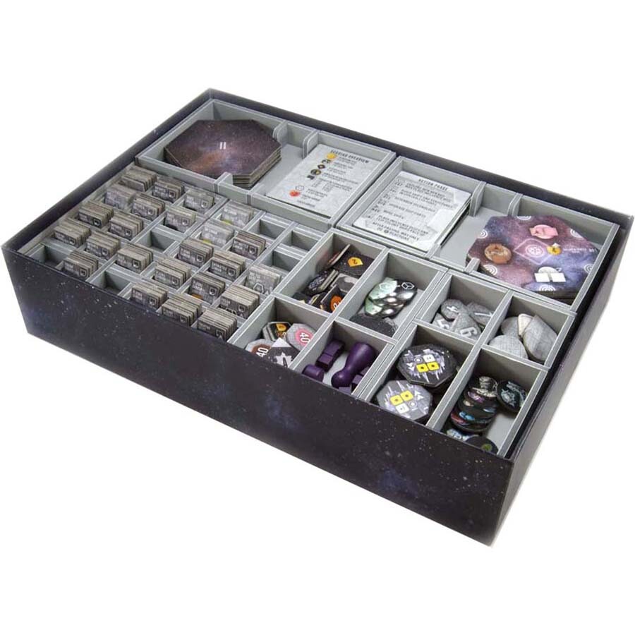 

Органайзер для настольной игры Folded Space Eclipse Ship Pack 1 Expansion Board Game Box Inserts, Серый, Органайзер для настольной игры Folded Space Eclipse Ship Pack 1 Expansion Board Game Box Inserts