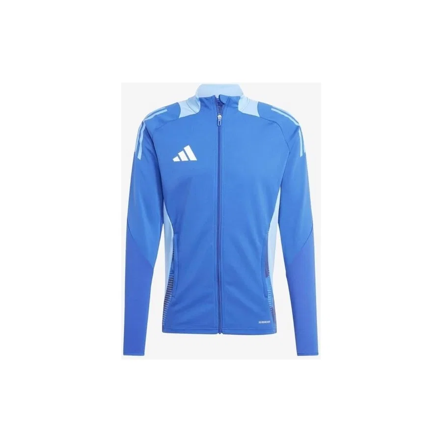 Мужской свитшот с высоким воротником Tiro24 adidas, Синий