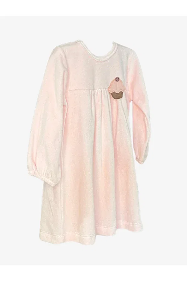 Детское платье из вельвета для девочек Flexi, Pink — фото 3