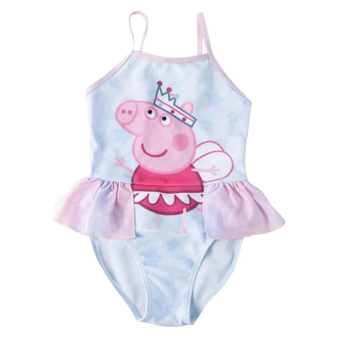 Детский купальник с рюшами Peppa Pig, Hellblau