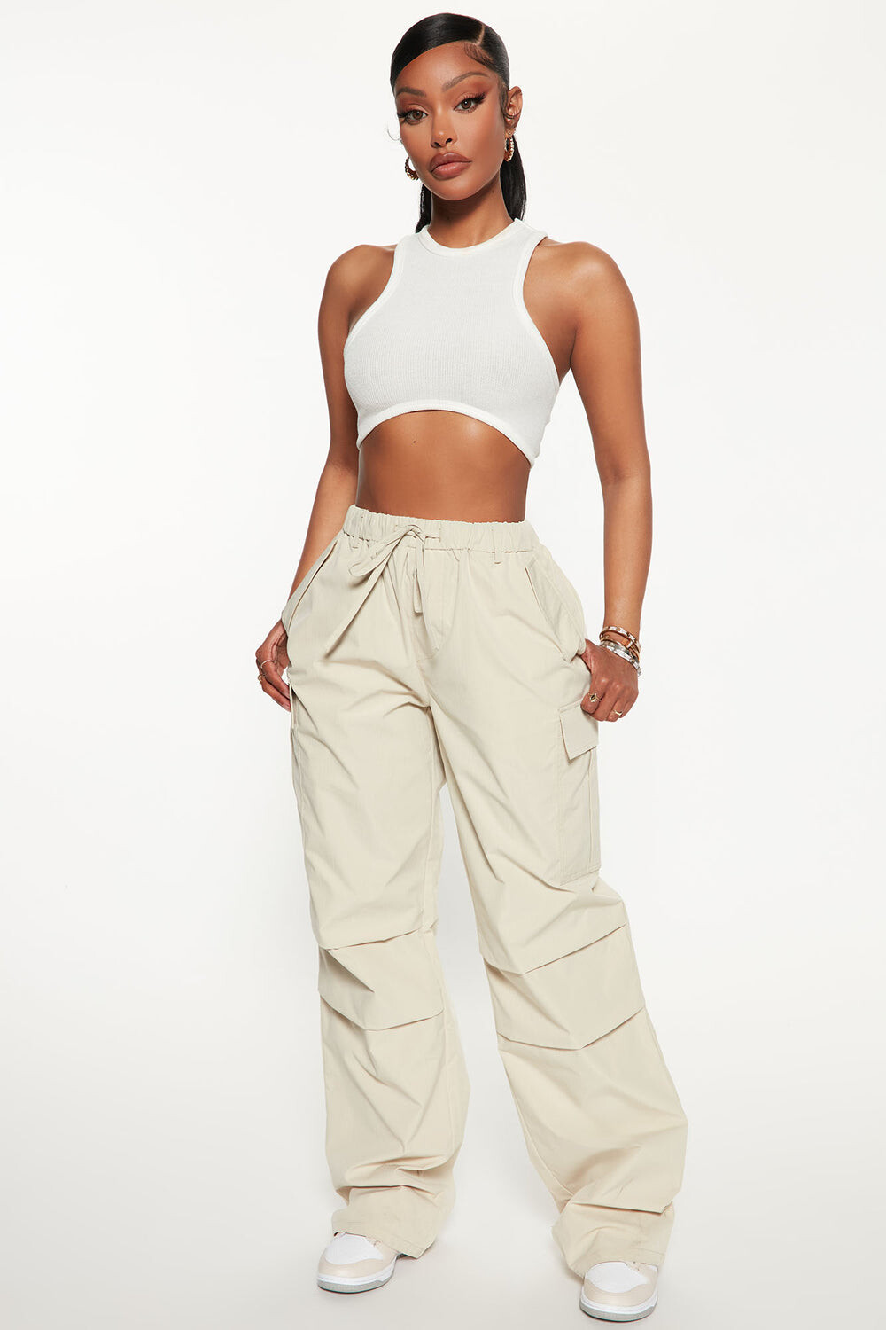

Джоггеры Fashion Nova P3259, серо-коричневый