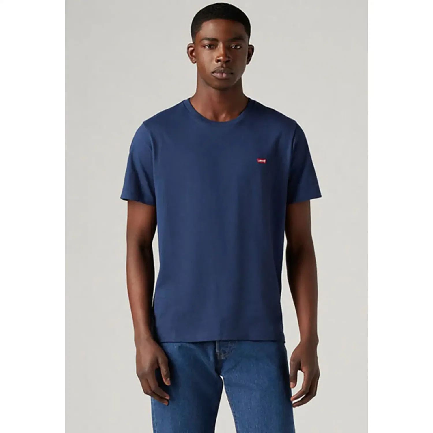 Мужская хлопковая футболка Levi's, Navy — фото 2