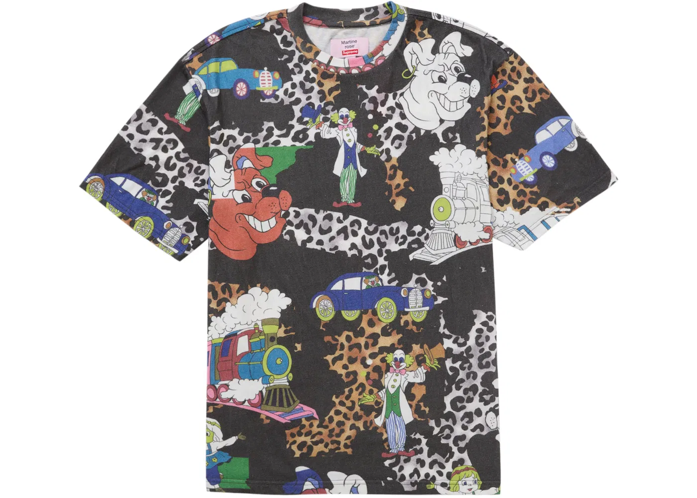 Мужская футболка с принтом Supreme Martine Rose S S Top, Multicolor