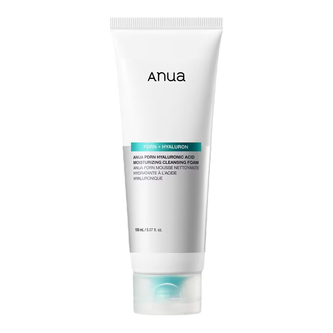 

Увлажняющая очищающая пена для лица Anua PDRN Hyaluronic Acid, 150 мл