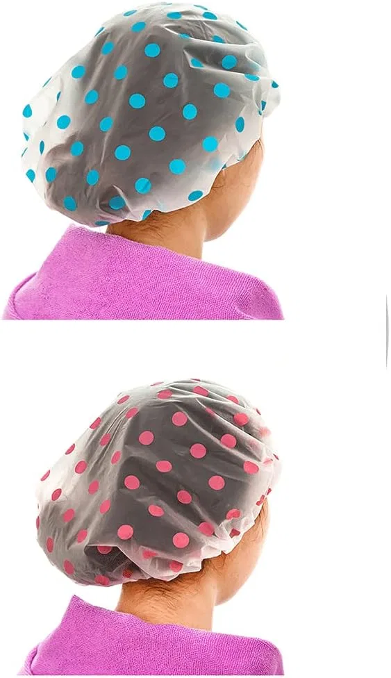 Шапочка для душа, Polka Dot, Cotton, 30см, 1 шт, Unbekannt — фото 2
