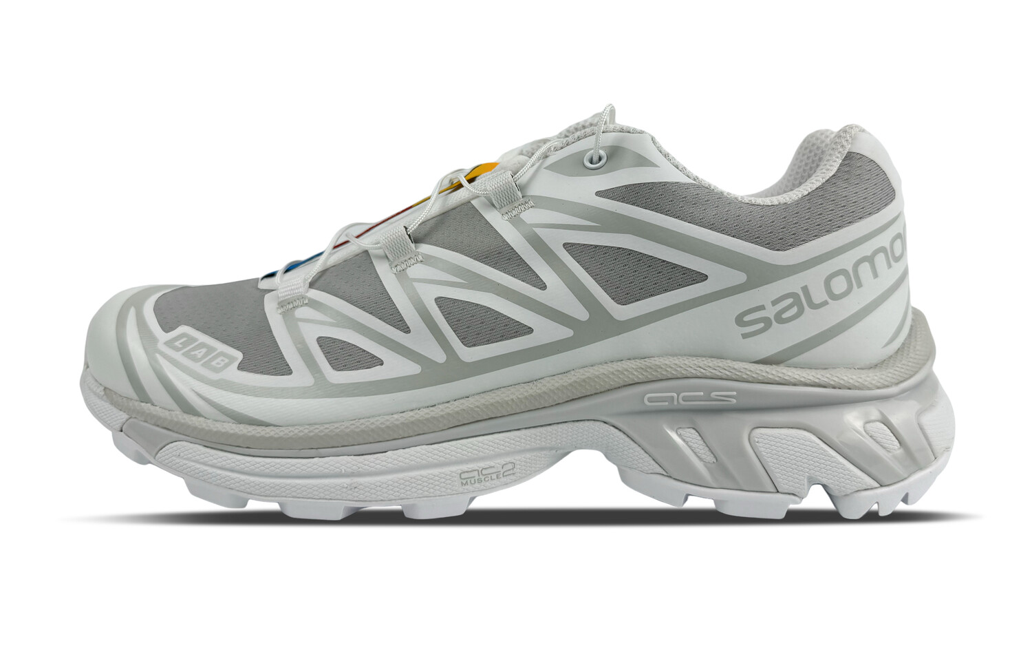 

Кроссовки XT-6 унисекс с низким верхом белые/серые Salomon