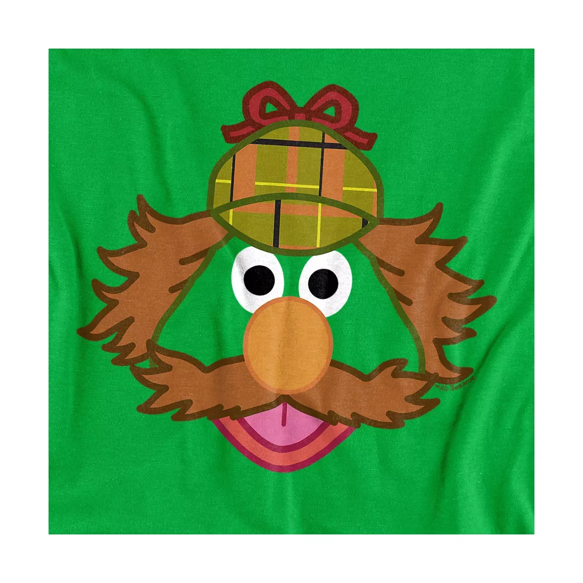 Детское боди с коротким рукавом Sesame Street, Kelly Green — фото 2
