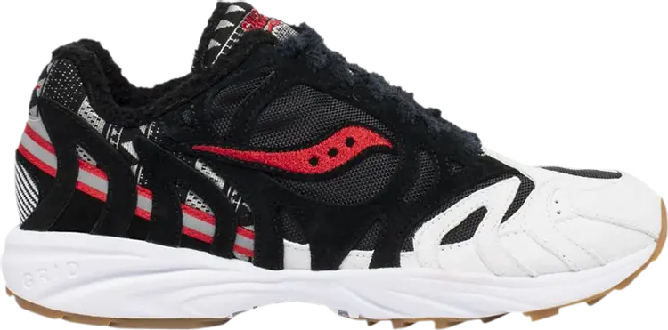 

Кроссовки Saucony Grid Azura 2000 Black Red, черный