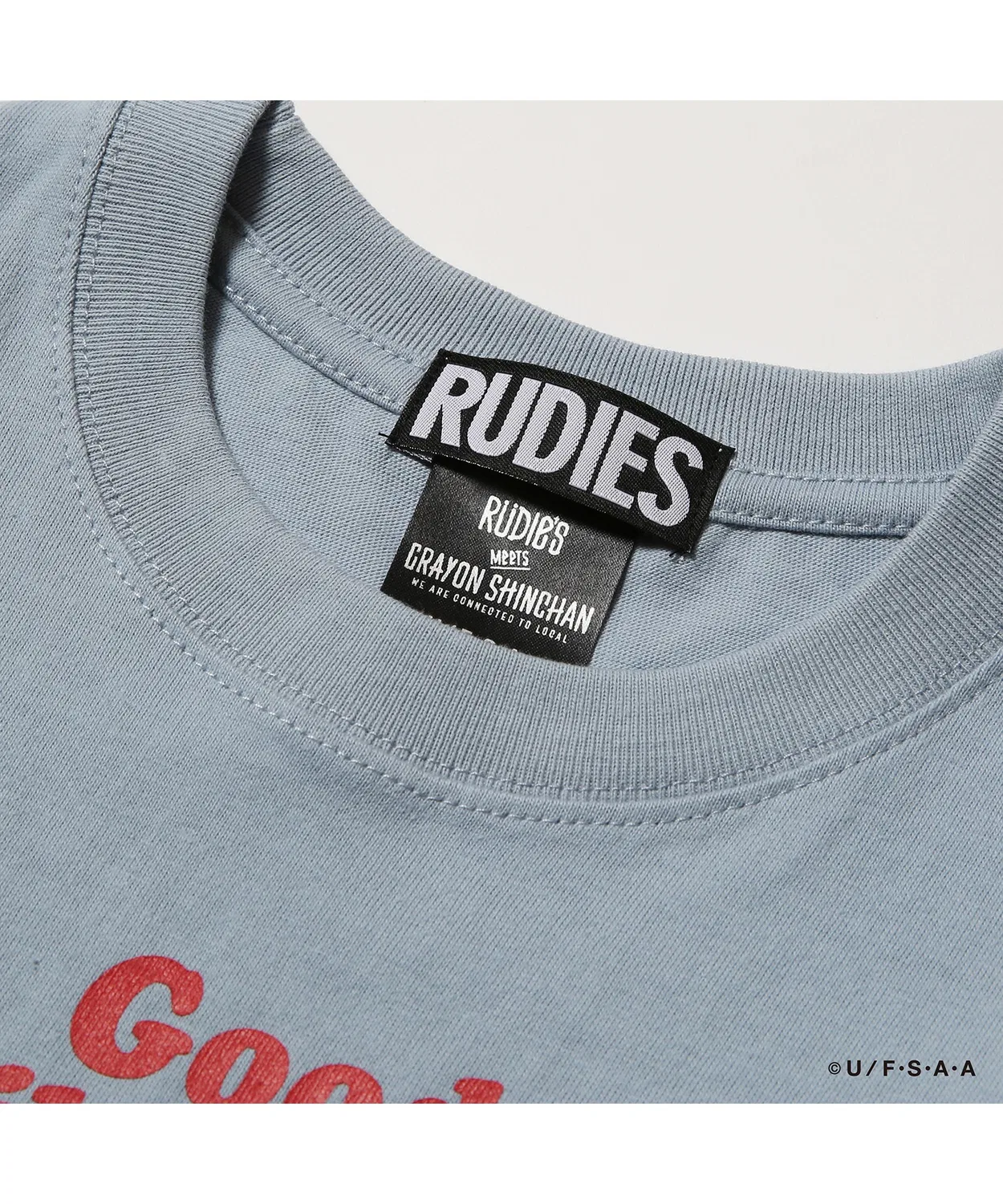 Детская футболка с принтом Mosh Tee RUDIE'S, Blue — фото 3