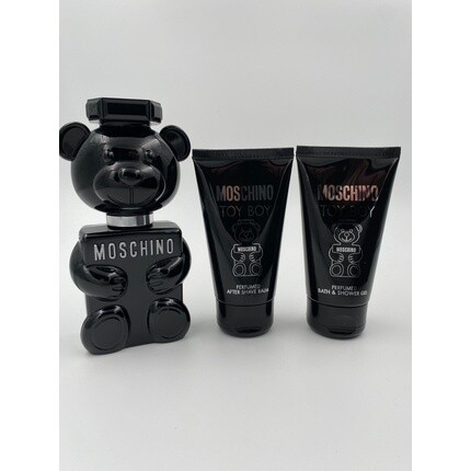 Подарочный набор мужских ароматов Moschino Toy Boy EDP 50 мл Гель для душа Бальзам после бритья — фото 3
