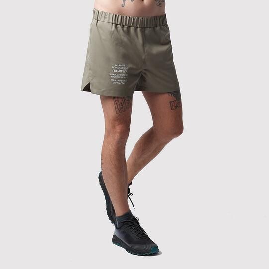 

Шорты короткие для бега Runamics C2C Running Shorts, оливково-зеленый