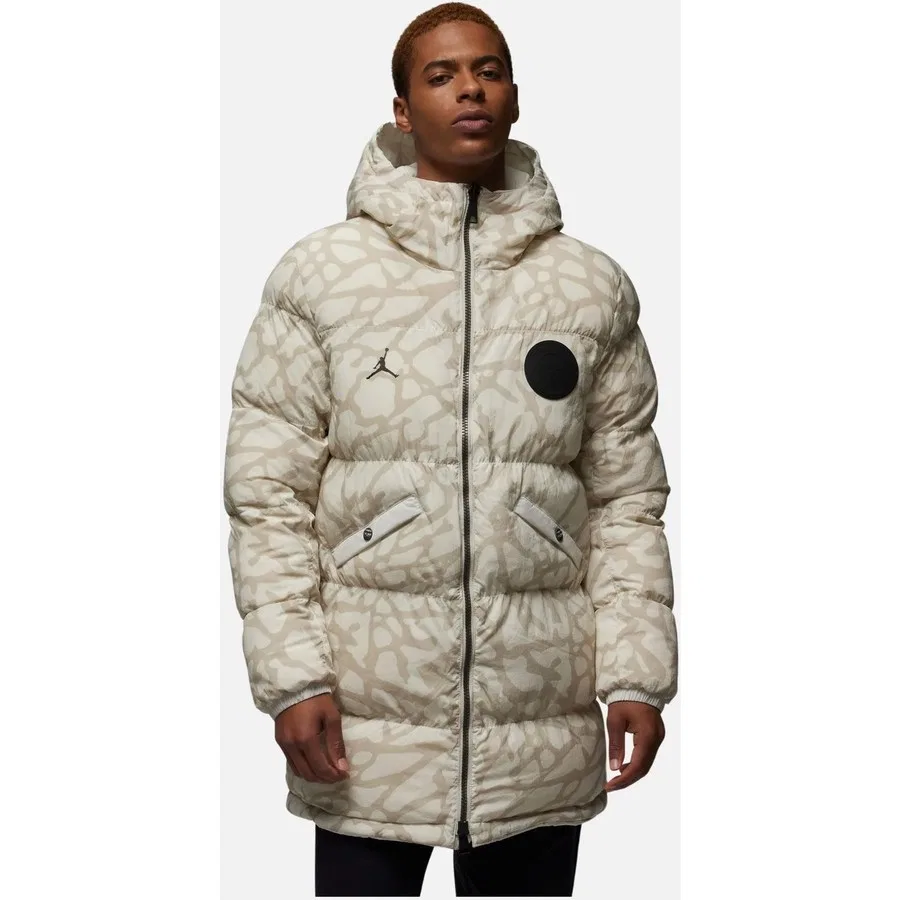Парка Nike Jordan Paris Saint-Germain Synthetic Insulated Full-Zip Hoodie, Белый