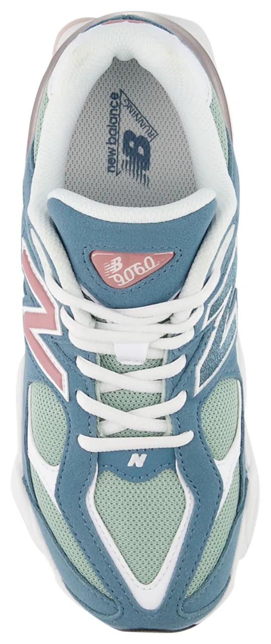 Кроссовки для девочек 9060 New Balance, цвет Salt Water/Rosewood — фото 3