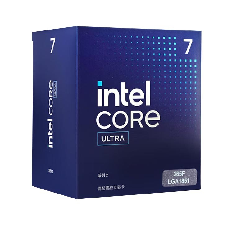 

Процессор Intel Core Ultra 7 265F, BOX (без кулера), LGA 1851