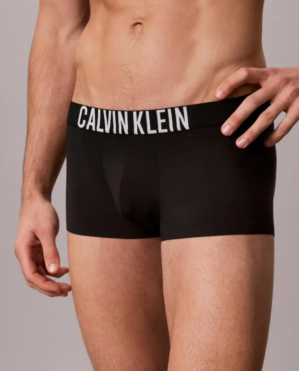 Мужские боксеры с логотипом Calvin Klein, Negro — фото 3