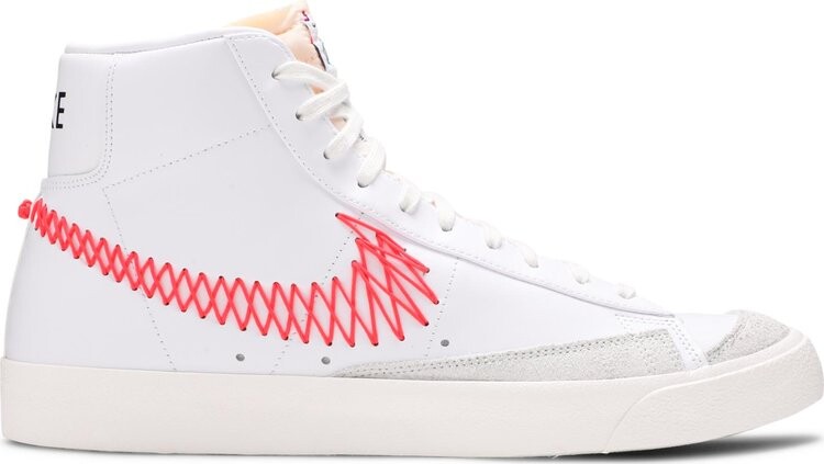 

Кроссовки Nike Blazer Mid '77 Vintage 'Double Zig Zag Stitched Swoosh', белый