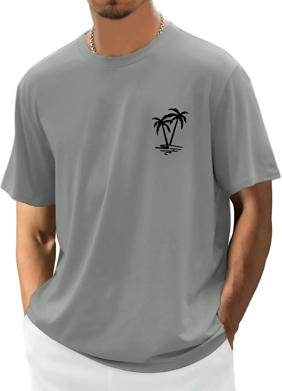 Мужская футболка с коротким рукавом Graphic, Gray