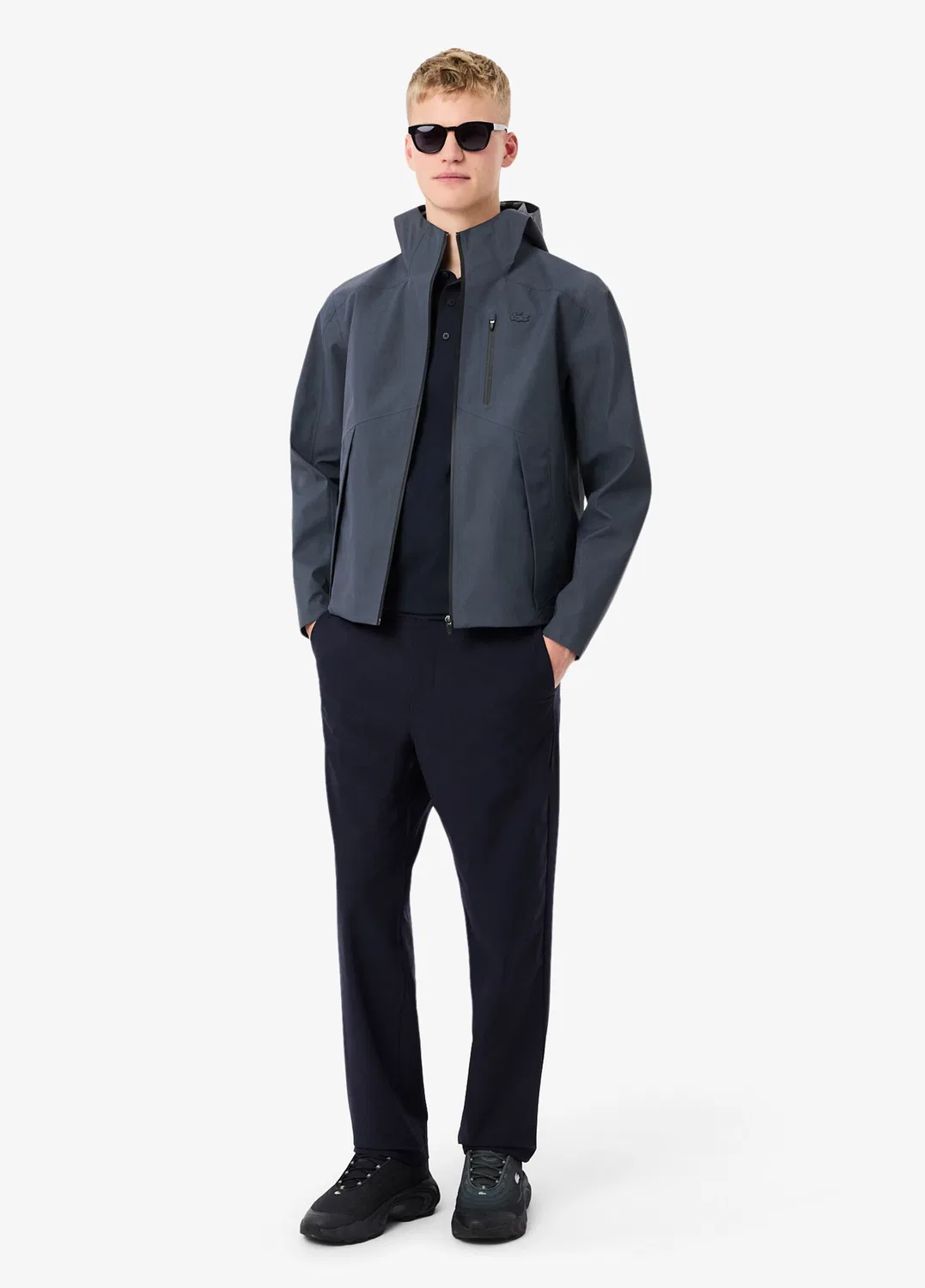 Брюки Regular Fit Lacoste, navy — фото 2