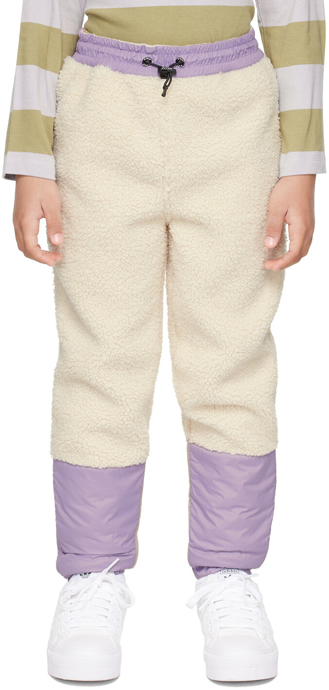

Брюки для отдыха Kids Purple & Off-White со вставками K-Way