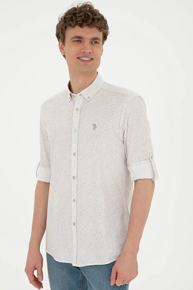 Мужская рубашка с длинным рукавом U.S. Polo Assn., 902547 — фото 3