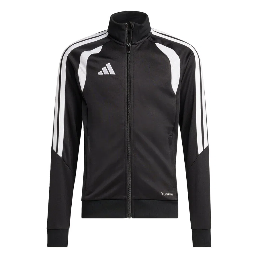 Толстовка на молнии ADIDAS PERFORMANCE Athletic 'Tiro26 League' черного цвета