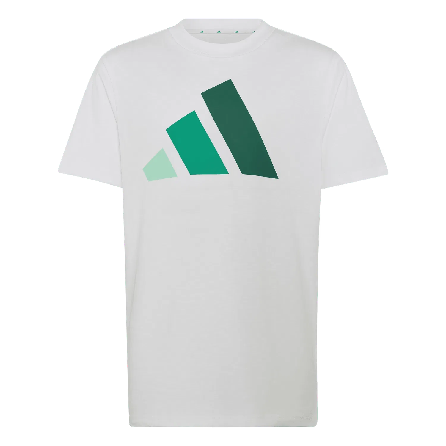 Детская футболка с коротким рукавом Adidas, белый