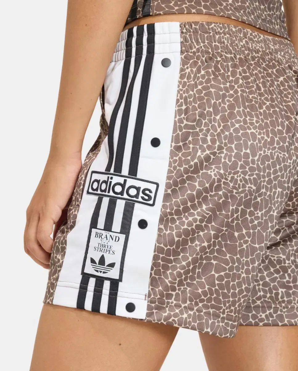 Женские шорты Adibreak с принтом adidas, Marrón — фото 3