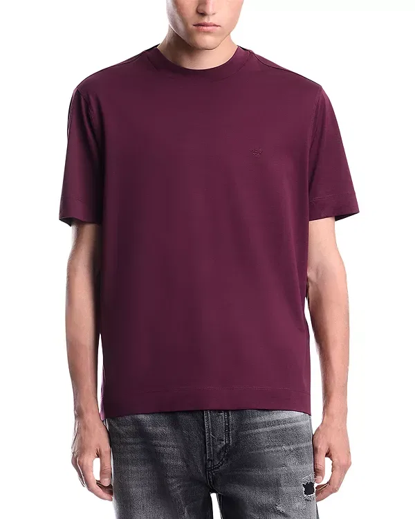 Мужская футболка с коротким рукавом Emporio Armani, Grape Wine