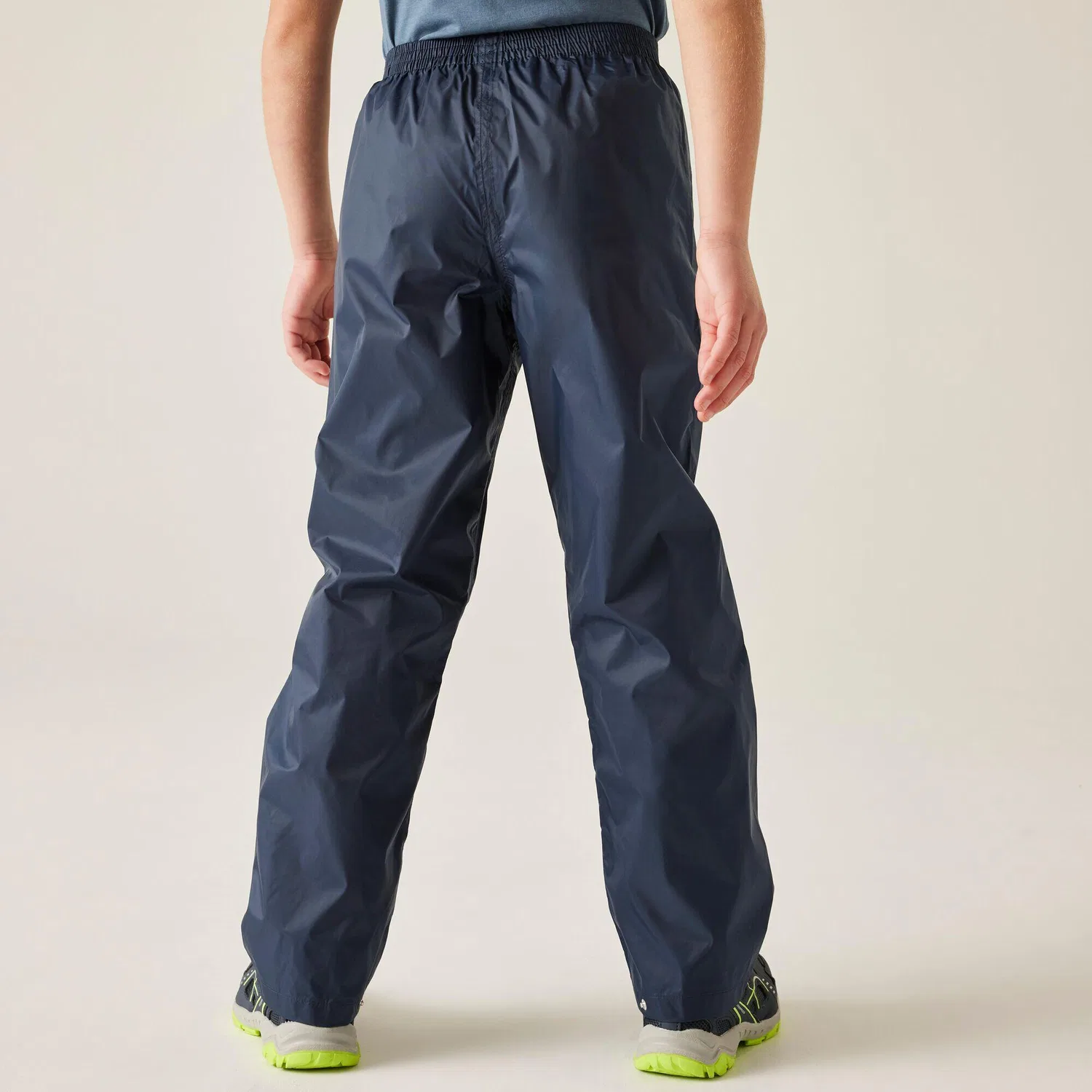 Детские дождевые штаны Regatta Pack It, Turkisblau Navyblau — фото 2
