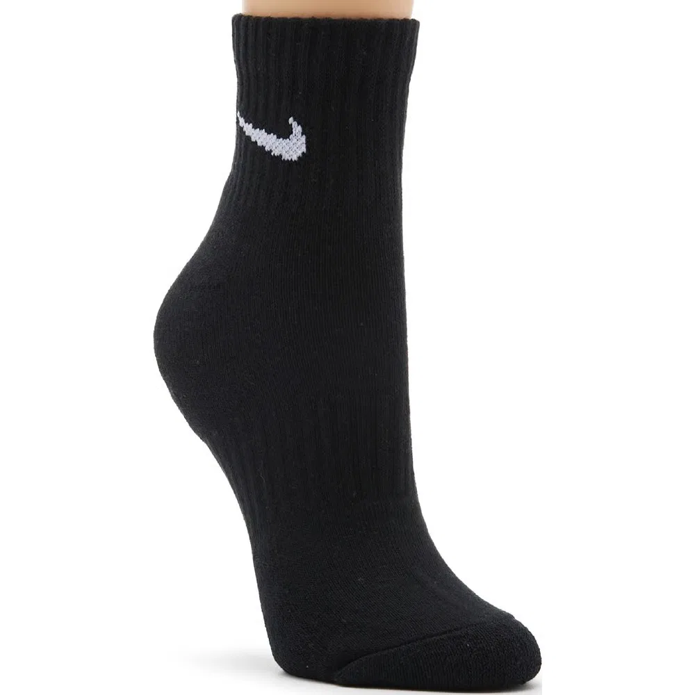 Набор из 6 пар средних повседневных мягких носков до щиколотки Nike, White/Grey/Black — фото 3