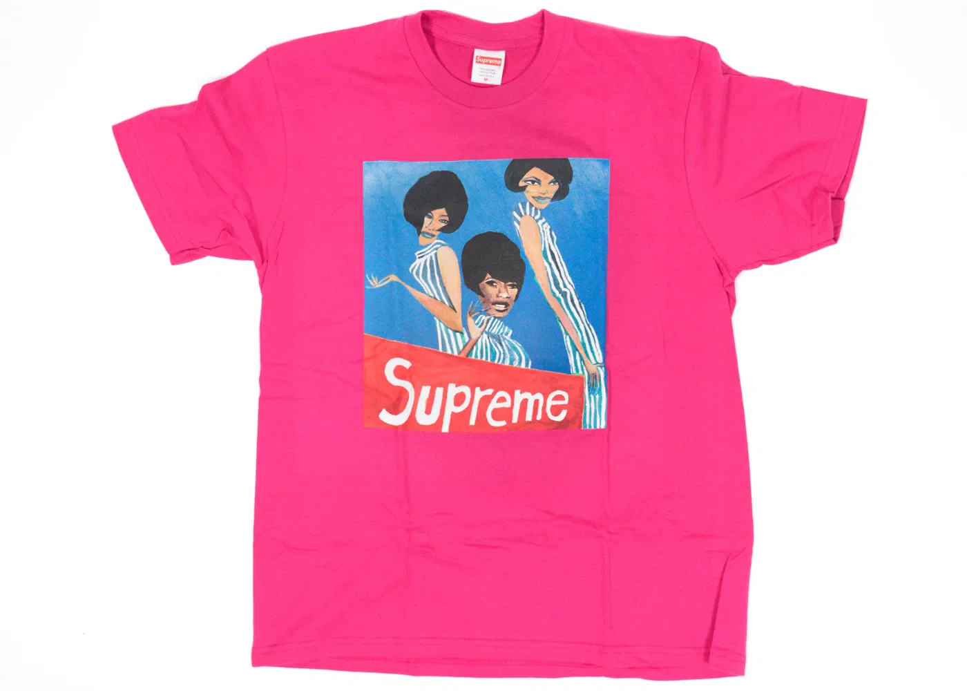 Мужская футболка с принтом Supreme Group Tee Supreme, Dark Pink