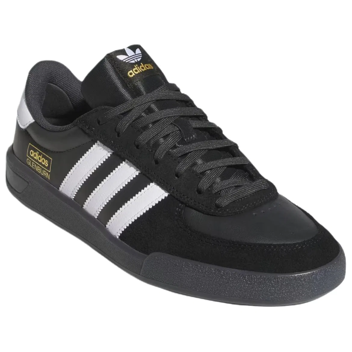Детские кеды для скейтбординга Adidas Originals Glenburn, Black — фото 4