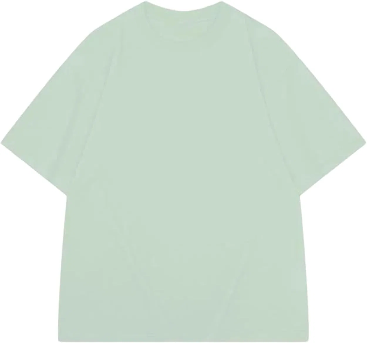 Мужская свободная футболка из хлопка Drop Shoulder Generic, A D