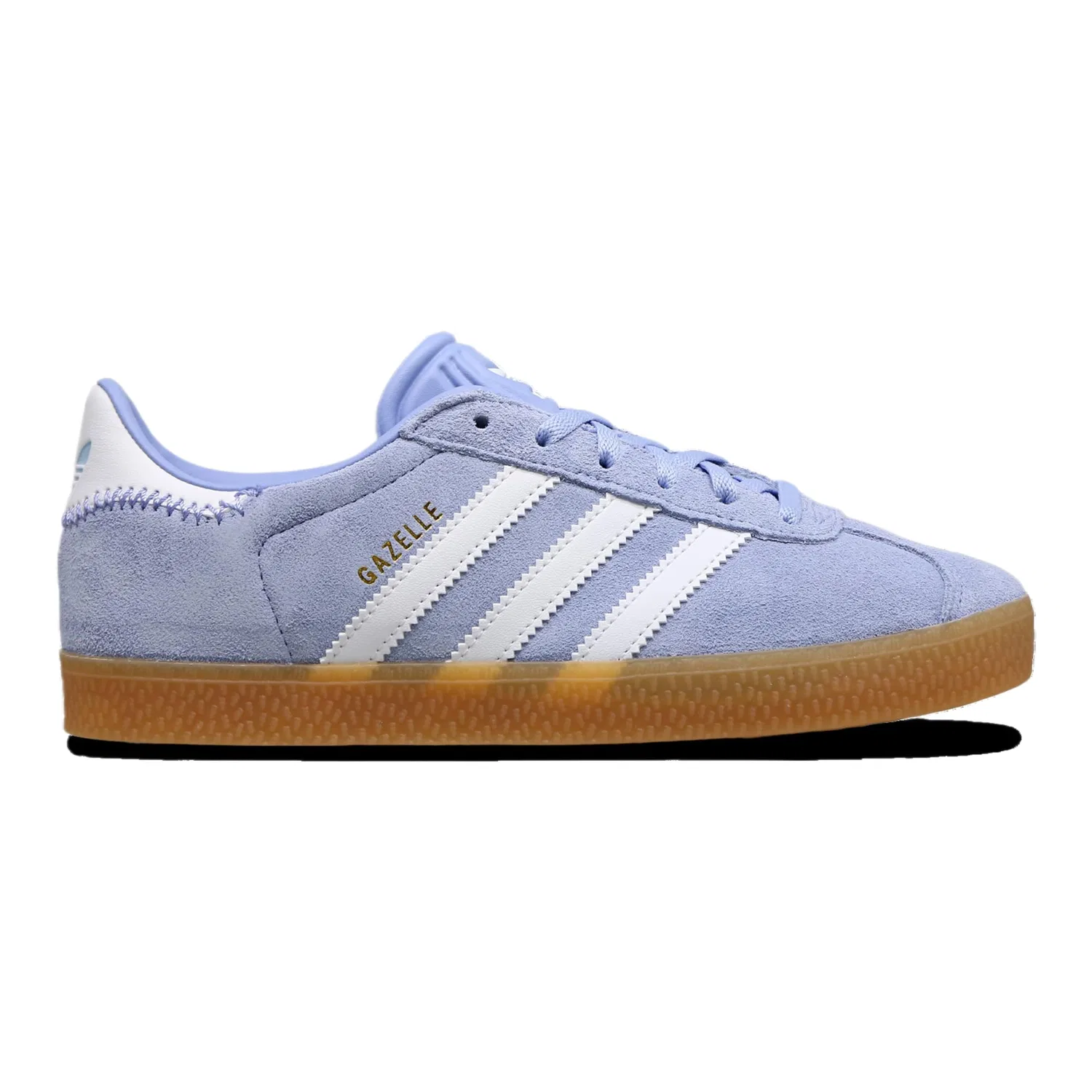 Детские кроссовки для мальчиков с замшевым верхом Gazelle Adidas, Sky Blue White