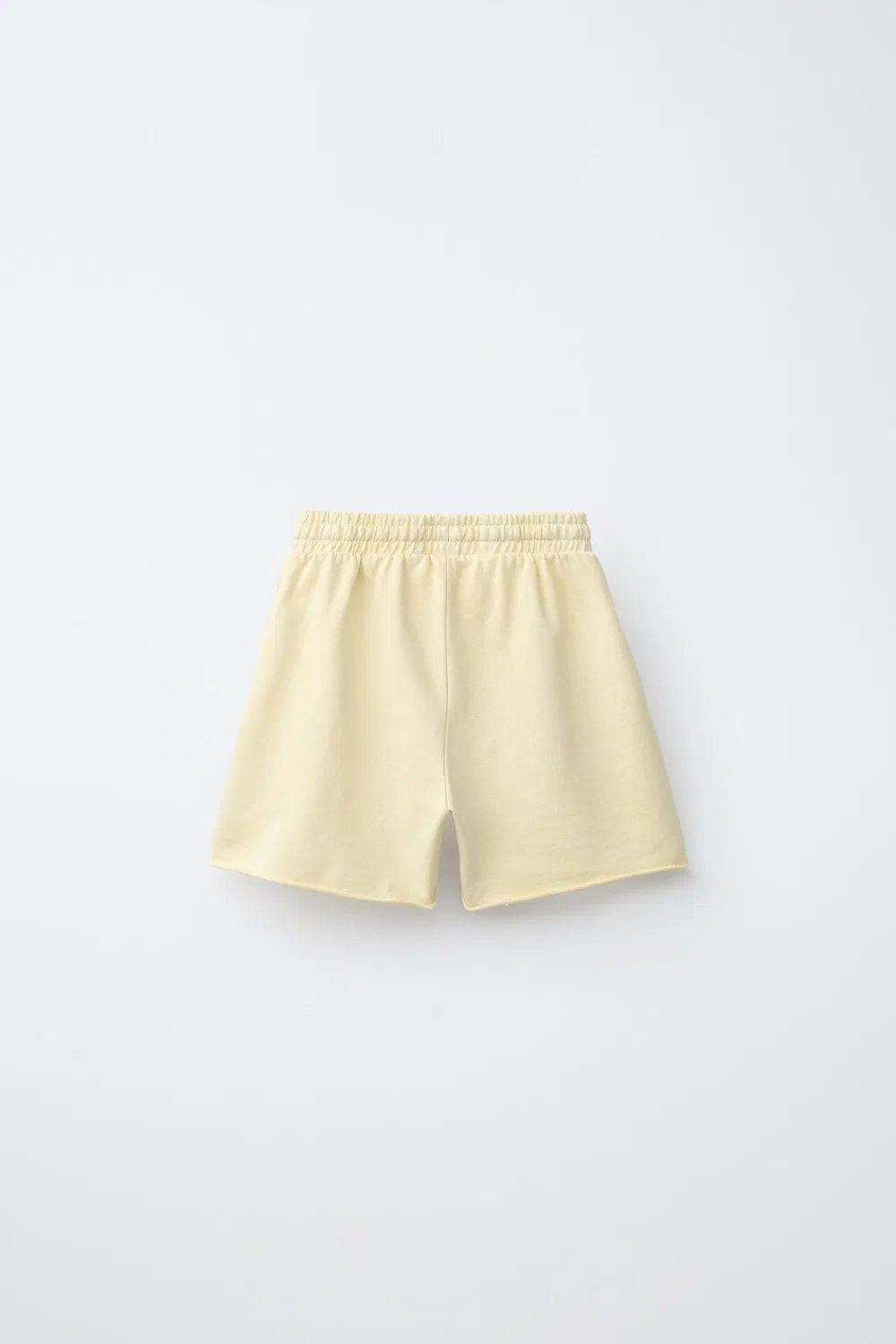 Простые бермудские шорты ZARA, Yellow — фото 2