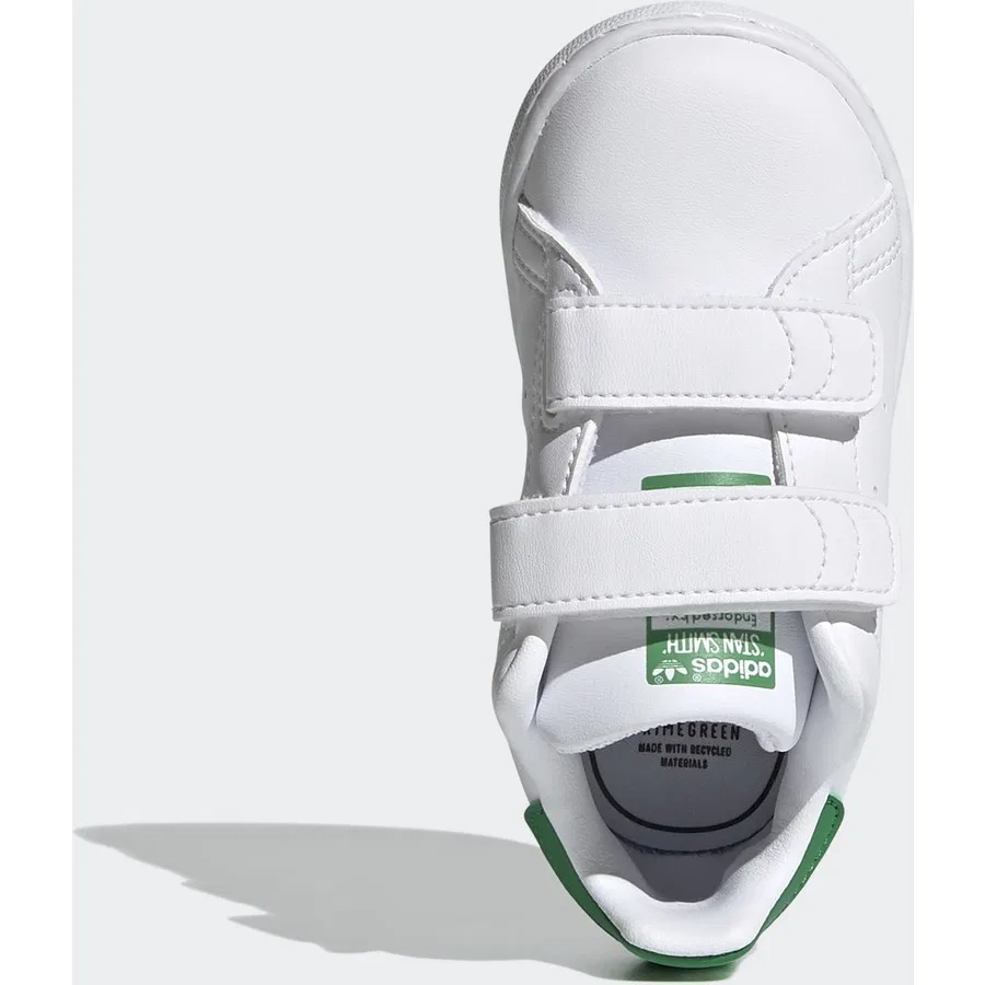 Кроссовки детские с закрытым носком adidas Stan Smith, Белый — фото 2